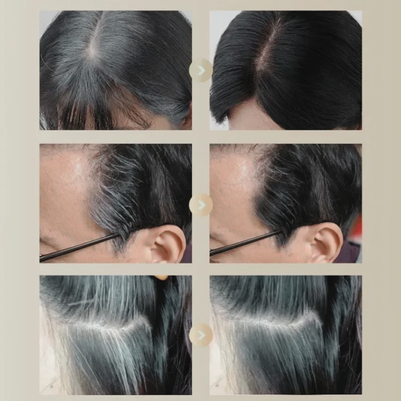 Instant Coverage Hair Color Stick - 3 Shades for Quick Touch-Ups and Gray Hair Concealment